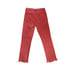Mother Red Orange The Swooner Rascal Ankle Fray High Rise Jeans Women's Size 30