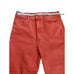 Mother Red Orange The Swooner Rascal Ankle Fray High Rise Jeans Women's Size 30