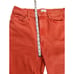 Mother Red Orange The Swooner Rascal Ankle Fray High Rise Jeans Women's Size 30