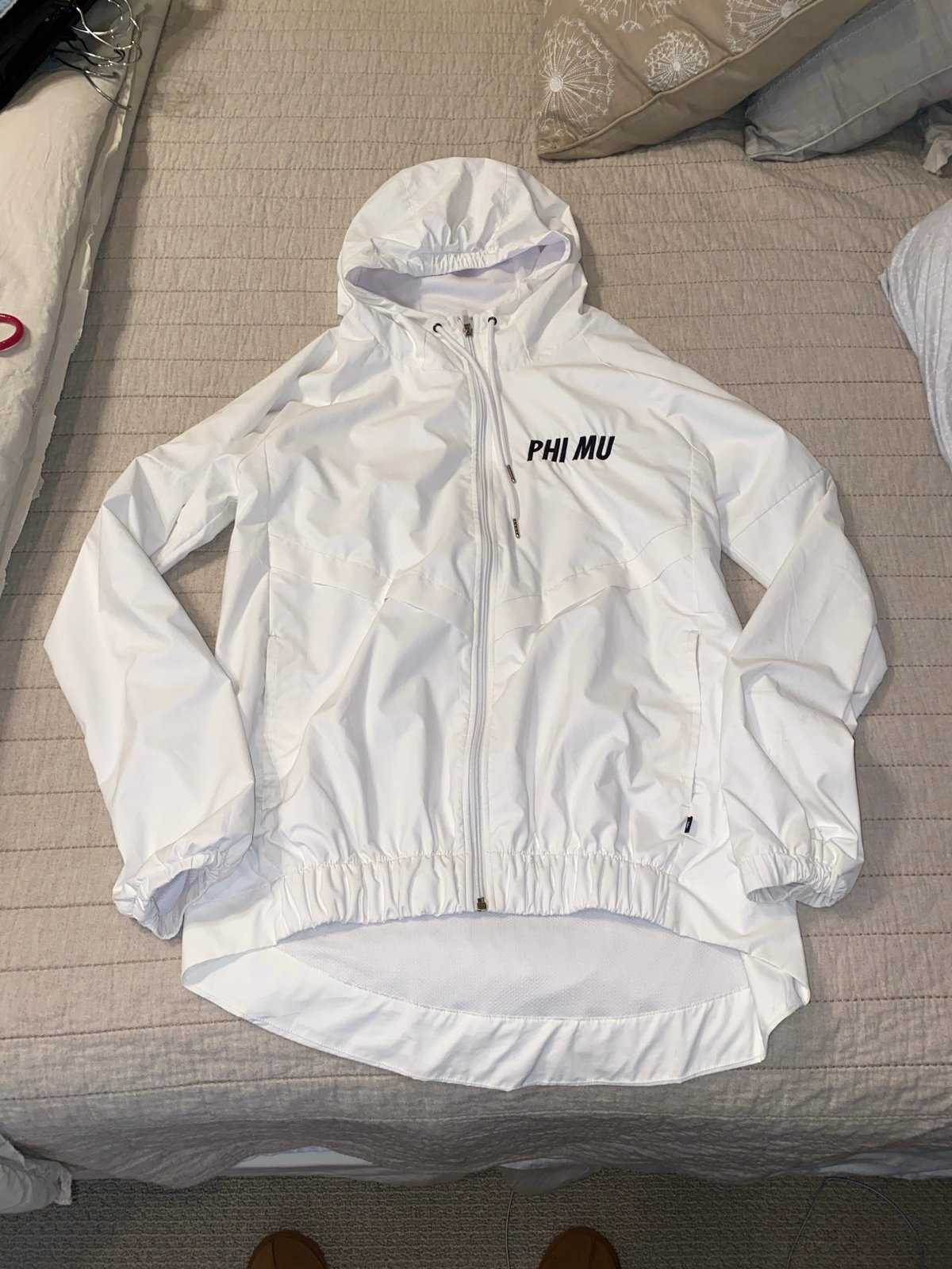 Phi Mu Rain jacket Large