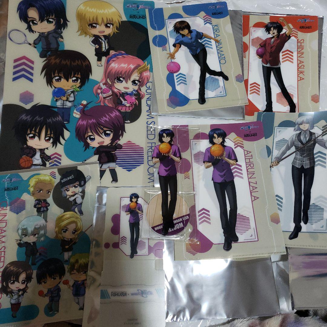 Gundam SEED Round One Aslan Acrylic Stand Clear File