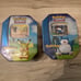 Lot of 2 Pokemon GO Tins Pikachu and Snorlax Factory Sealed Brand New