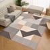 Washable Modern Area Rug - Geometric Style 5x7 Rugs