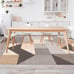 Washable Modern Area Rug - Geometric Style 5x7 Rugs