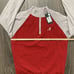 Bryant Denny Stadium Line Merino Wool Alabama Crimson Tide 1/4 zip Lined Sweater