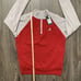 Bryant Denny Stadium Line Merino Wool Alabama Crimson Tide 1/4 zip Lined Sweater
