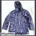 Wippette Rainthings - Navy Blue Shiny Lined Hooded Rain Coat
