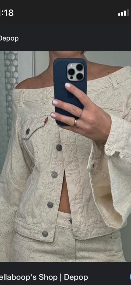 Levi’s Ganni jacket colab