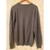 Joseph & Lyman 100% Cashmere Gray Ribbed