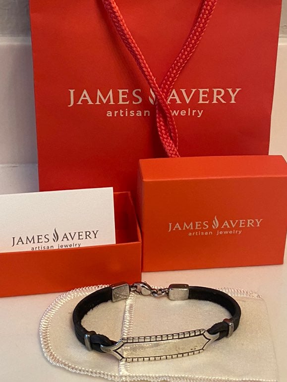 Extremely RARE James Avery ID Bracelet 8