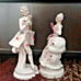 Vintage Victorian Statues x2