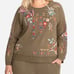 Johnny Was Top Sweatshirt Pullover NWT 2X