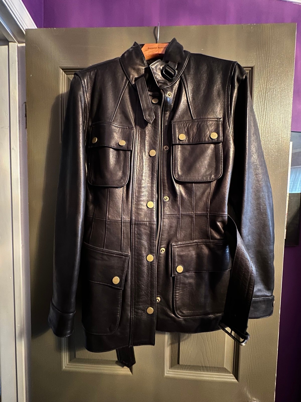 Banana Republic Leather Jacket