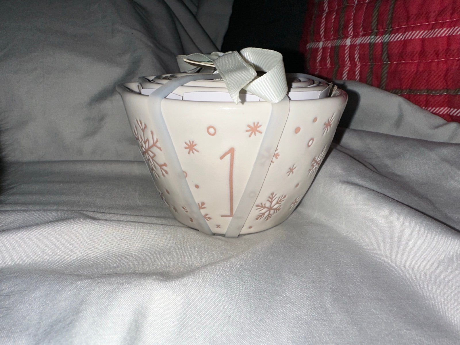 Rae Dunn Pink Snowflake Christmas  Measuring Cups - NWT HTF