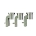 Gray Metallic Flare Wallflowers Bath & Body Works Silver Fragrance Warmer Lot
