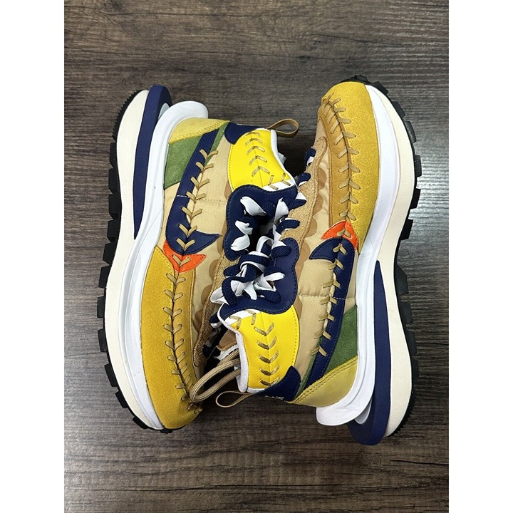 Nike Vaporwaffle x sacai Jean Paul Gaultier Sesame Blue DH9186-200 Mens Size 7.5