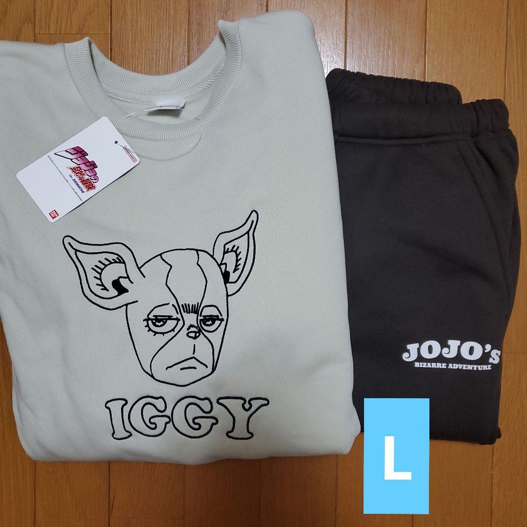 JoJo's Bizarre Adventure Iggy Long Sleeve Long Pants Roomwear L Size