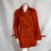 Burberry London Buckingham Women`s Trench Coat Jacket Size 4 1295 Manilla