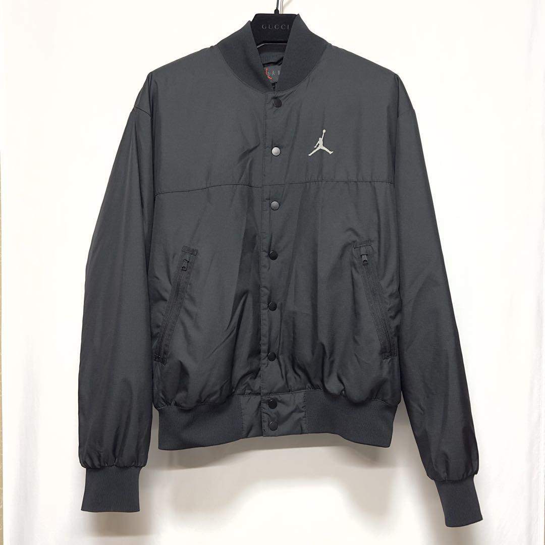 ★Authenticated★Like New★Jordan★Black★Nylon Jacket★MA1★
