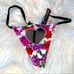 Victoria's Secret Love V-String Very Sexy Thong Panty Lace Mesh Underwear