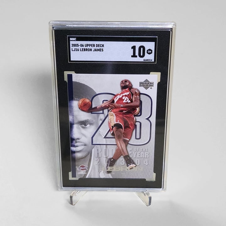 2005 UPPER DECK LJ16 LEBRON JAMES CAVALIERS - SGC 10 - 10003