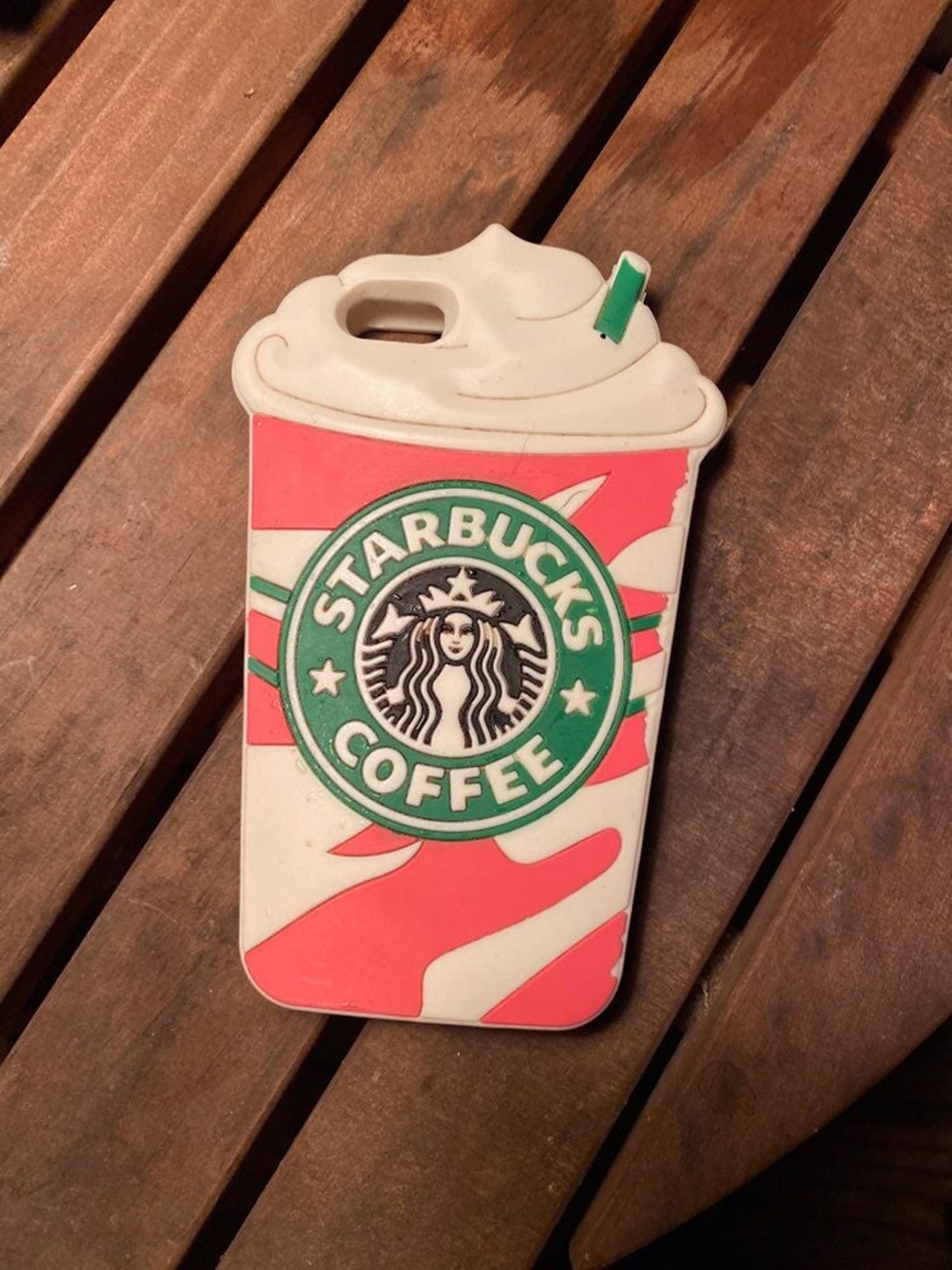 Iphone 5 Pink Starbucks Case