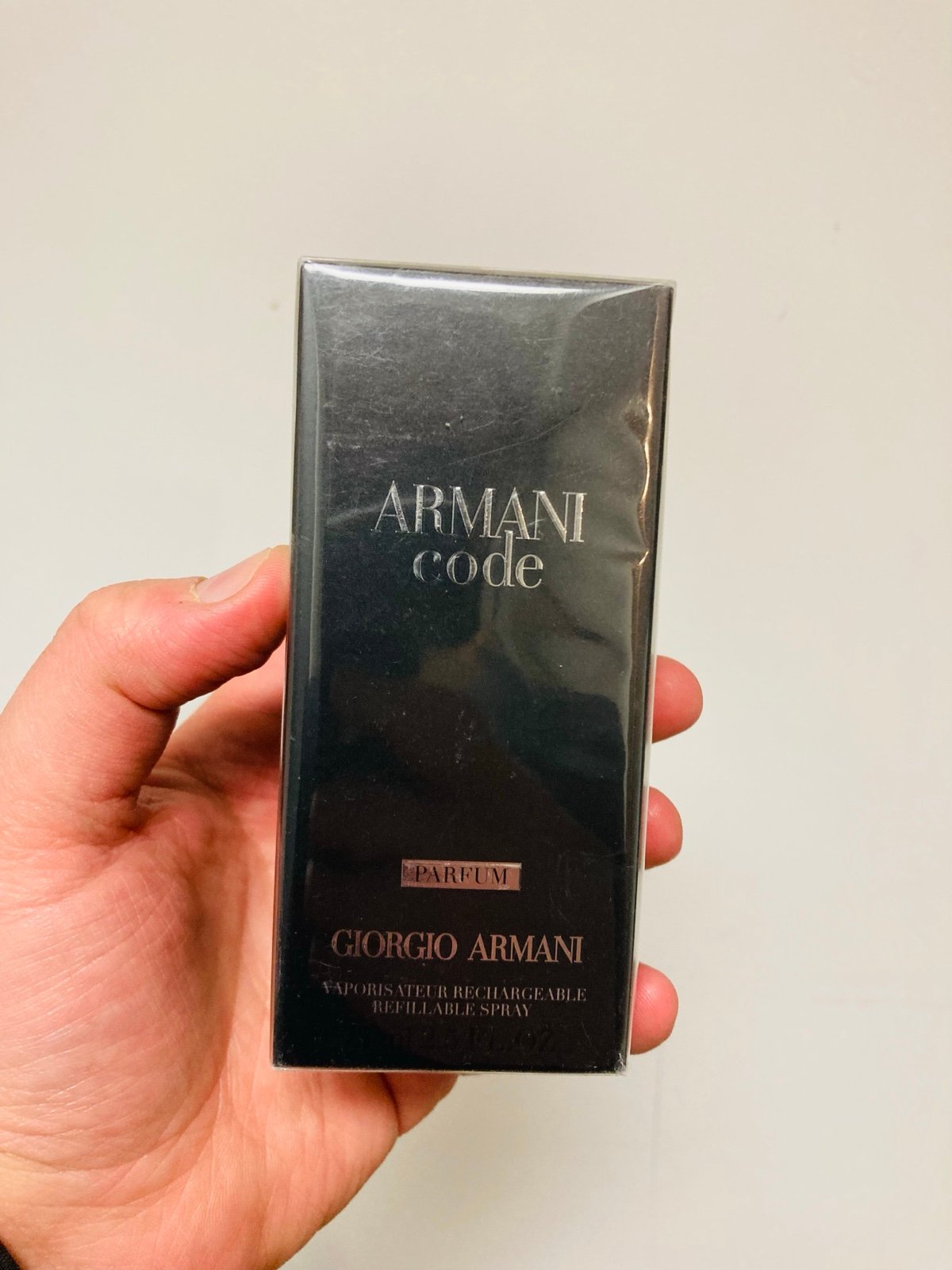 Armani Code PARFUM Pure Parfum for Men 2.5 oz 75ml Highest Concentration Cologne