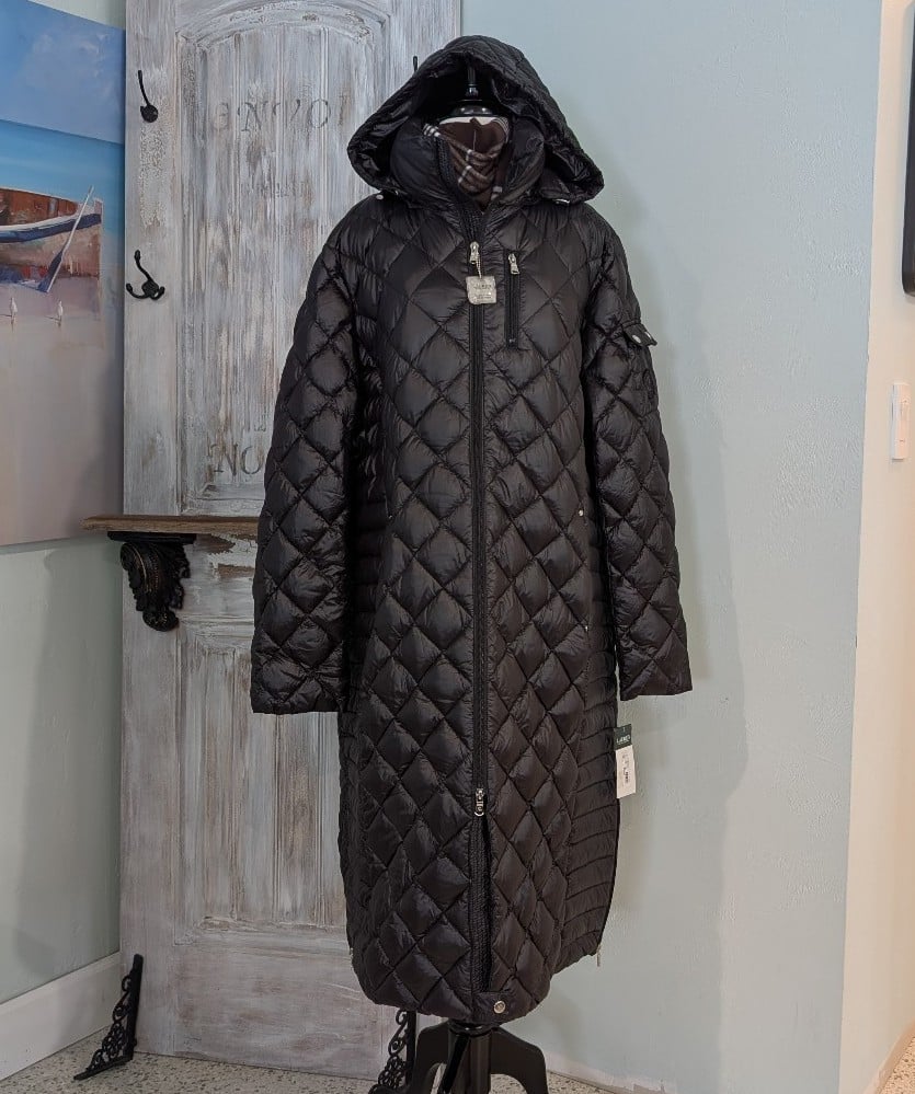 NWT Ralph Lauren packable down puffer jacket