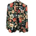 ZARA Blazer Jacket Floral Print Size Large