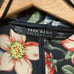 ZARA Blazer Jacket Floral Print Size Large