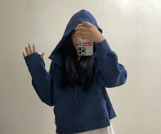 lululemon scuba half zip