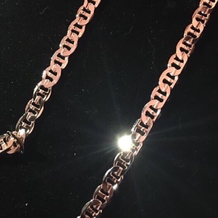 EXCLUSIVE 14K GOLD MARINER CHAIN ITALY