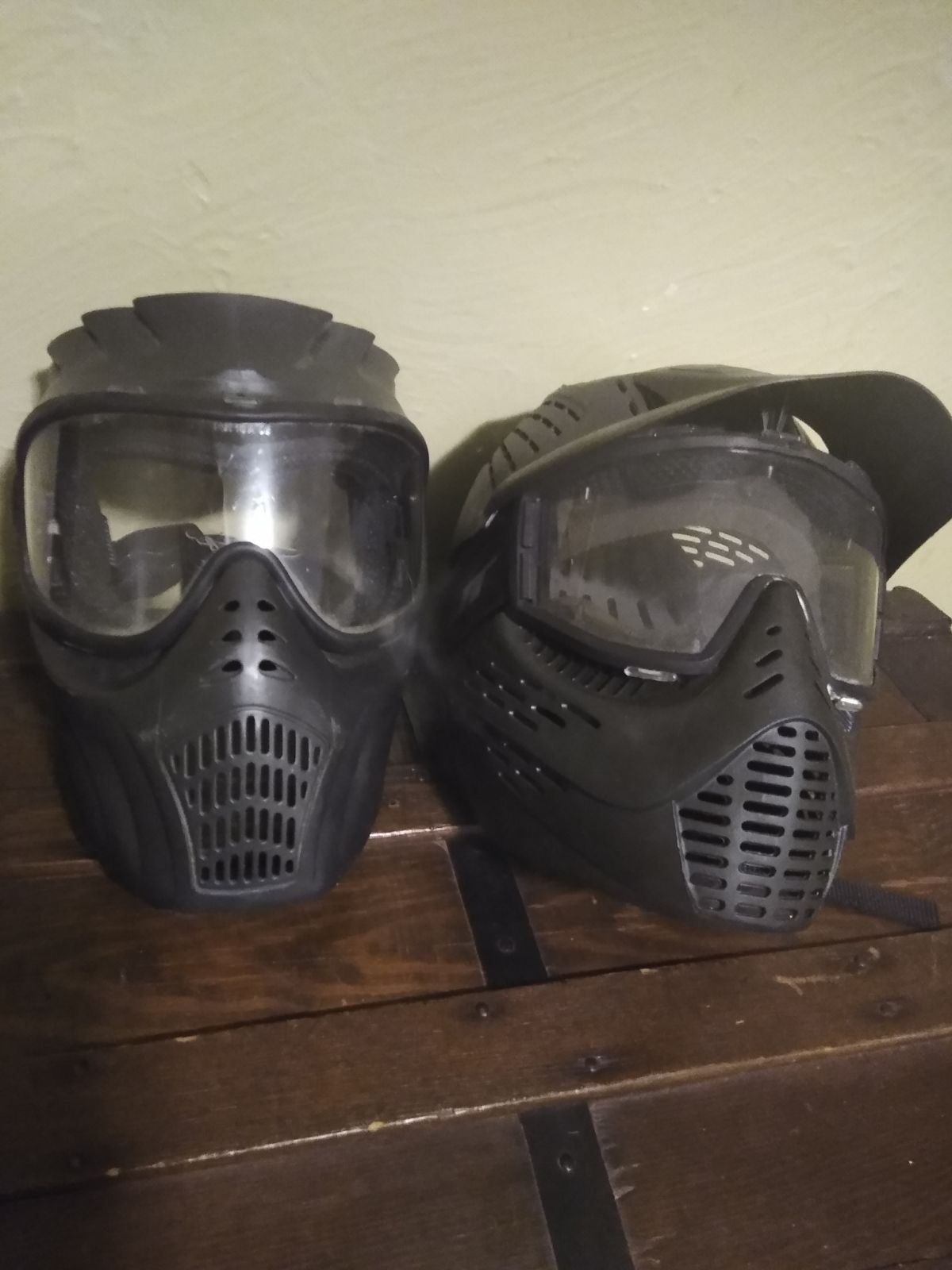 Paintball helmets