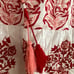 By Anthropologie Celina Moon Swing Mini Dress size XS red floral new nwt