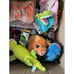 NEW Mixed Lot of 28 Pieces Pet Supplies / Toys Poop Bags Collars Clothing