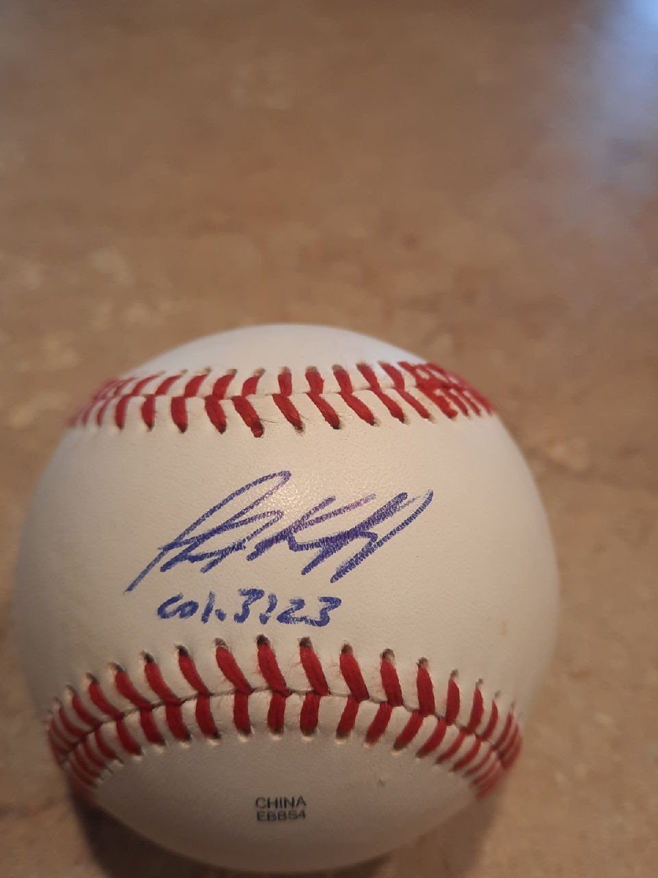 Alex Kirilloff signed baseball