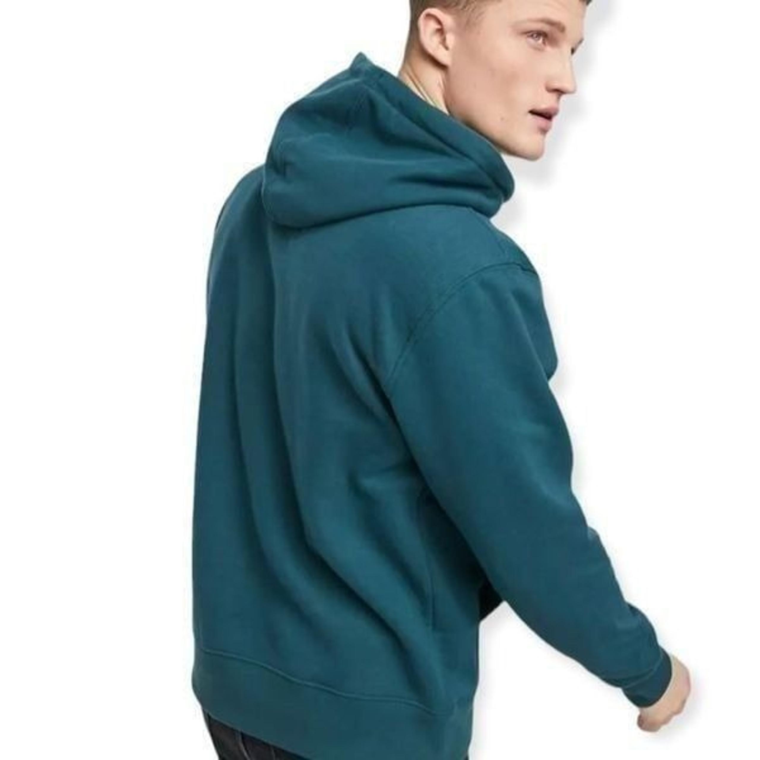 Topman SZ S green hoodie sweatshirt