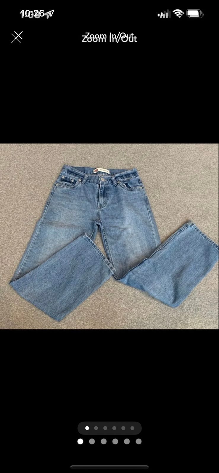 Youth Levis 505 Jeans