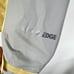 EDDIE BAUER Waterproof Jacket Womens Medium Yellow Gray Weather Edge Hooded Rain