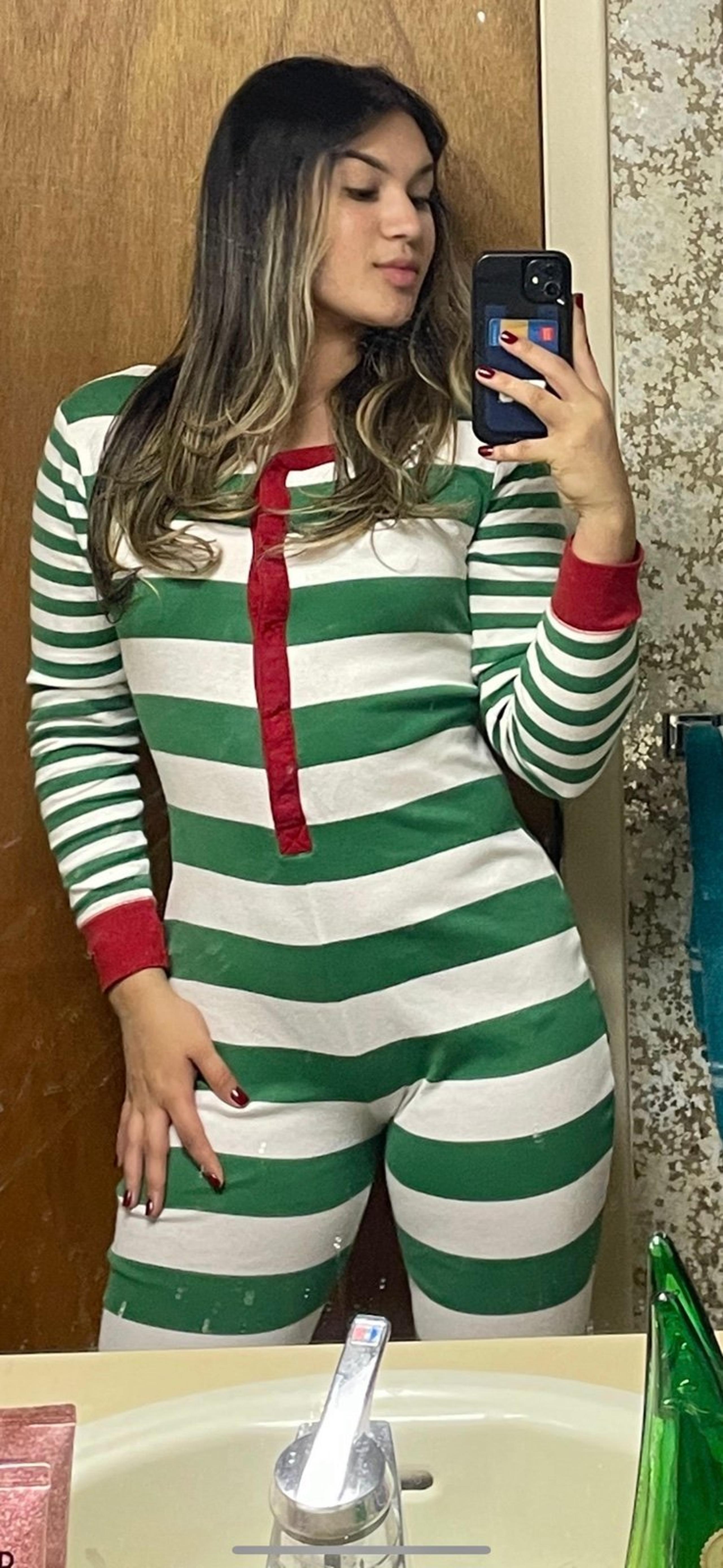 Target One Piece Christmas Long Sleeveed Buttoned Jumpsuit Onsie