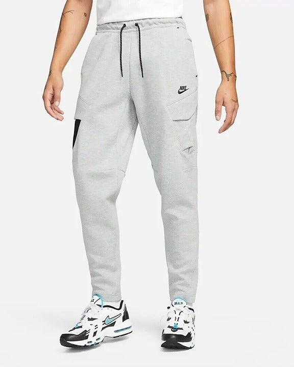 Nike Tech Fleece Men's Utility Pants Size Large DM6453-063 Dark Grey Heather New