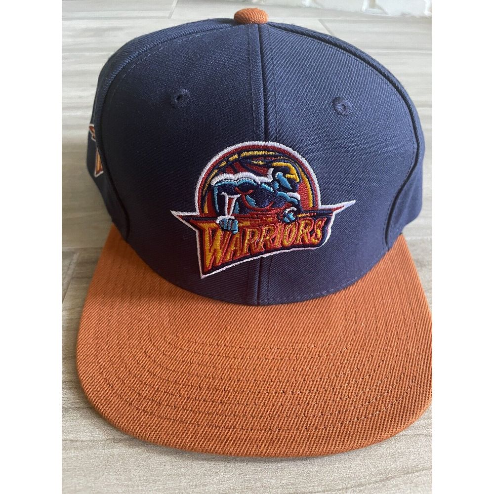 Mitchell & Ness Golden State Warriors Classic Two Tone Adjustable Snapback Hat