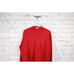 J Jill Women's Red Cashmere Mock Neck Long Sleeve Pullover Knit Sweater Size L