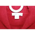 J Jill Women's Red Cashmere Mock Neck Long Sleeve Pullover Knit Sweater Size L