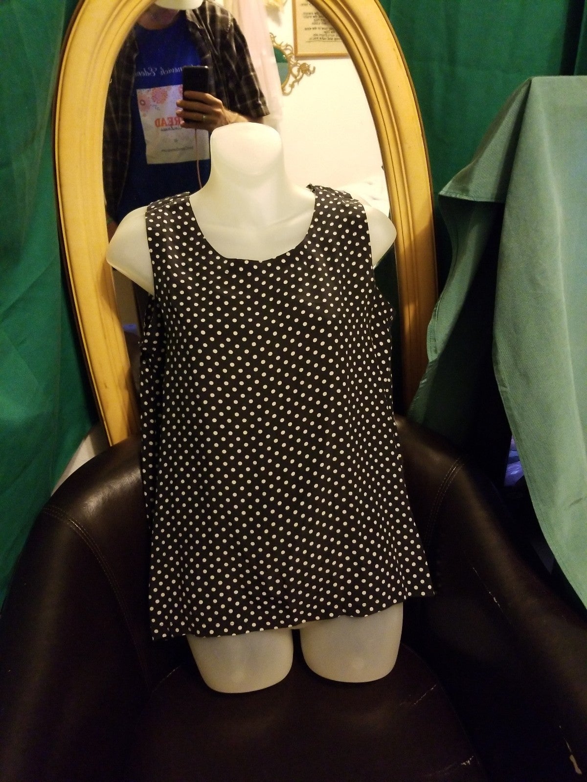 Savannah Polka Dot Miniskirt M