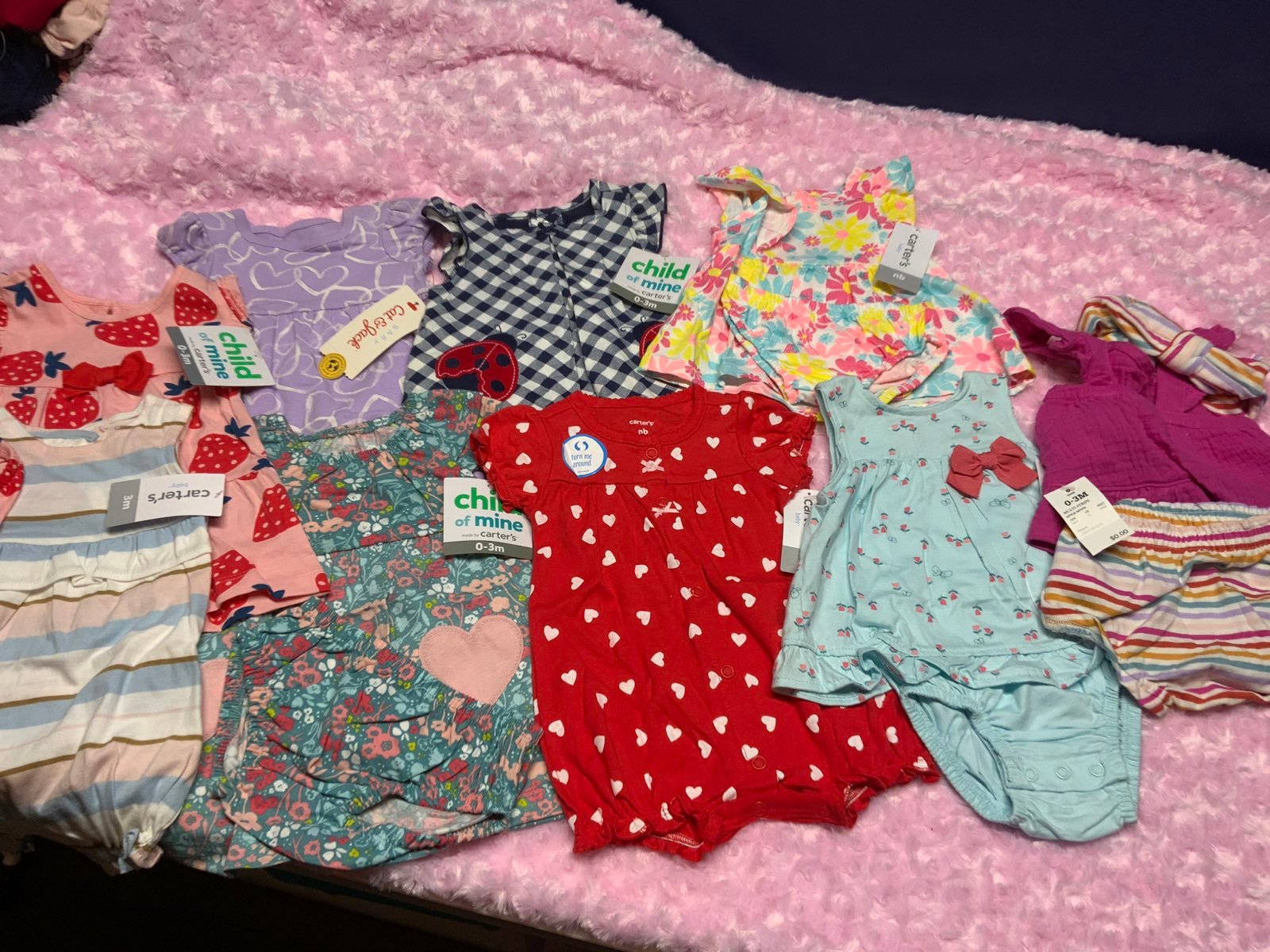 baby girl clothes 0-3 new with tags