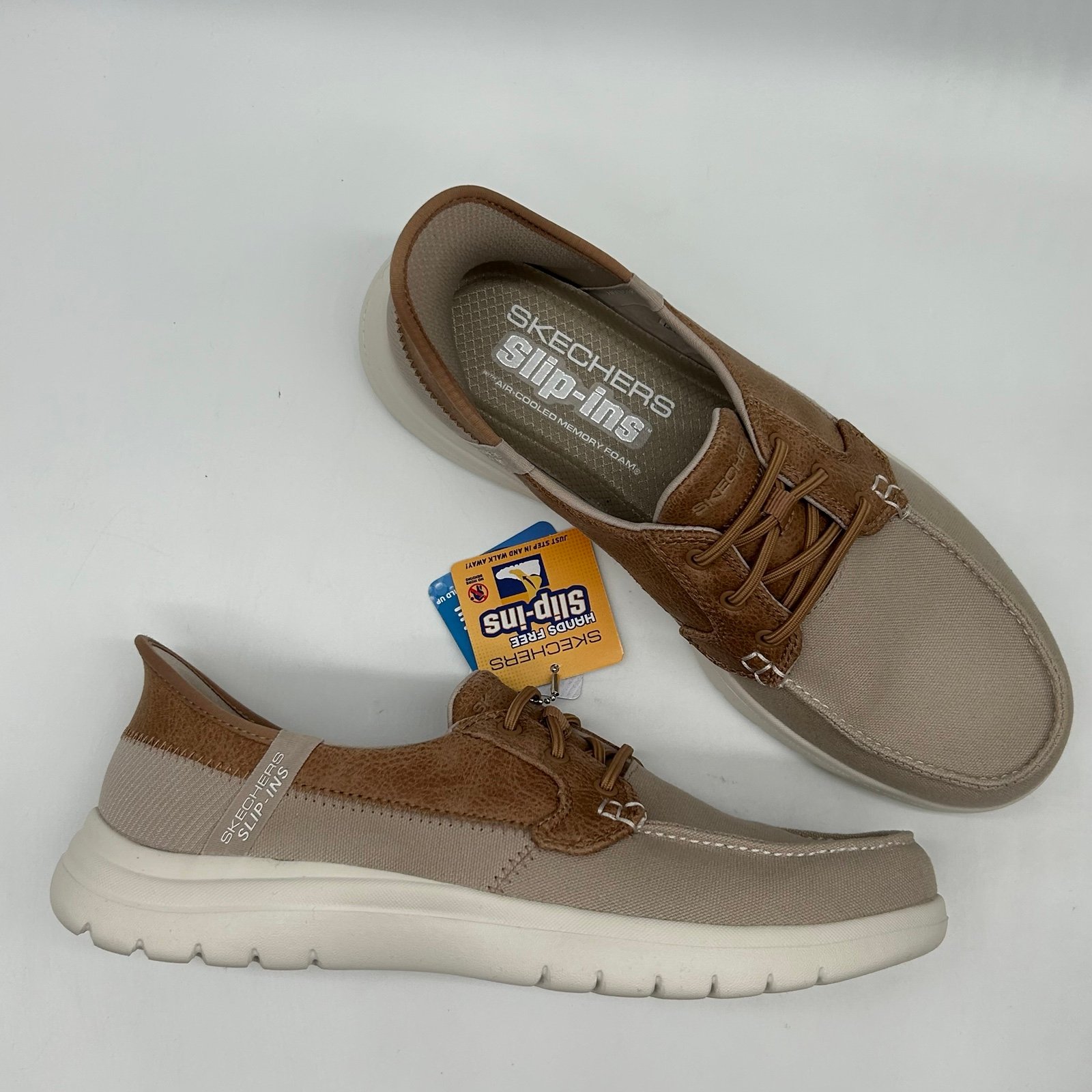 Skechers women’s Slip-ins: On-the-GO Flex - Palmilla in taupe size 8.5 NEW