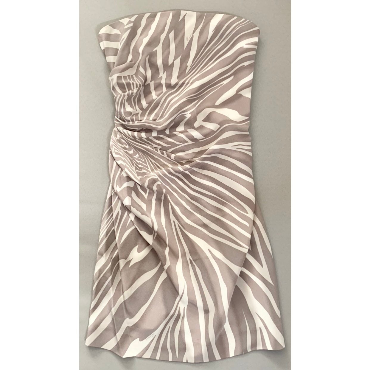 Gucci zebra silk dress