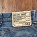 Edwin 503 Blue Trip Ripped Raw Hem Men’s Jean Shorts