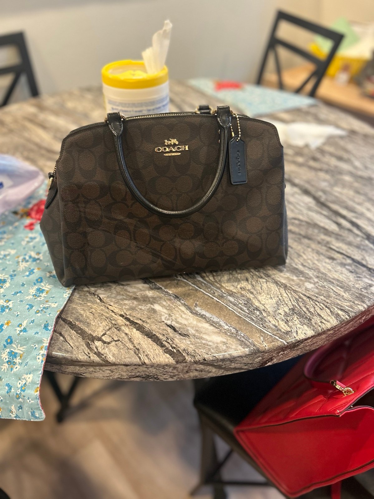 Coach handbag purse gently used